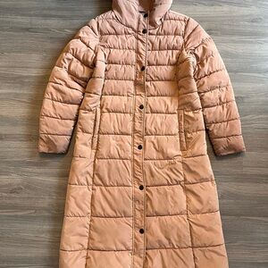 Stylish Long/Maxi Lightweight Puffer Coat